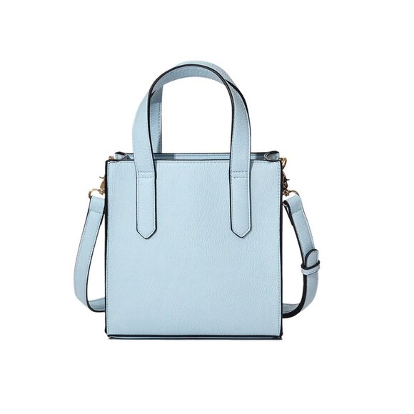 Poppy & Peonies Blue Crossbody Bag - Picture 7 of 12